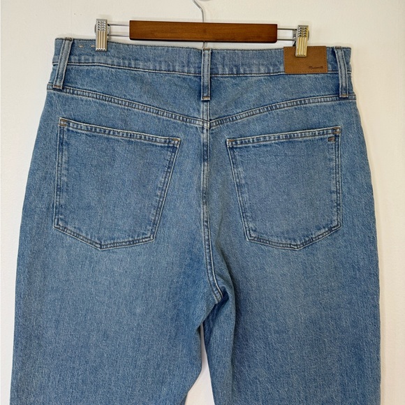 Madewell The Perfect Vintage Straight Jean In Hoye Wash Size 32 NWT - Picture 8 of 11